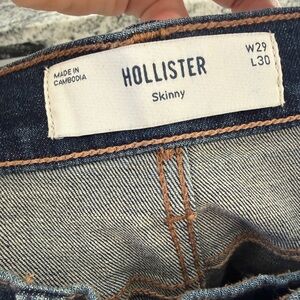 Hollister Dark Wash Skinny Jeans
